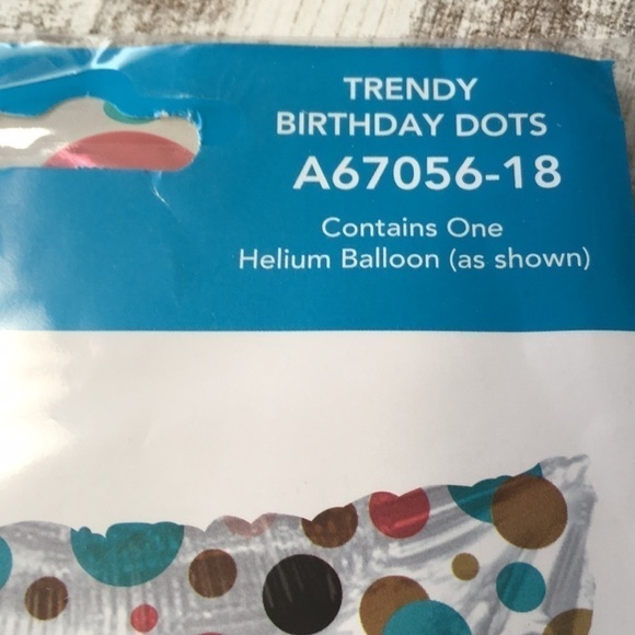 Happy Birthday Balloon Helium 17 Inch - Picture 2 of 3